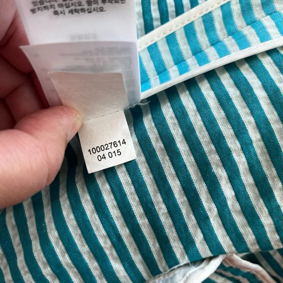 Brooks Brothers Stellita FitSeersucker Striped Cropped Blazer - Picture 11 of 11